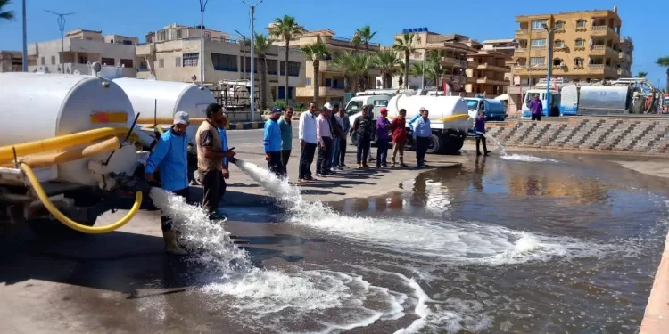 رئيس مدينة بلطيم يقود محاكاة ميدانية لضمان كفاءة التعامل مع أمطار الشتاء المقبل 1 - جريدة الجمهورية رئيس مدينة بلطيم يقود محاكاة ميدانية لضمان كفاءة التعامل مع أمطار الشتاء المقبل