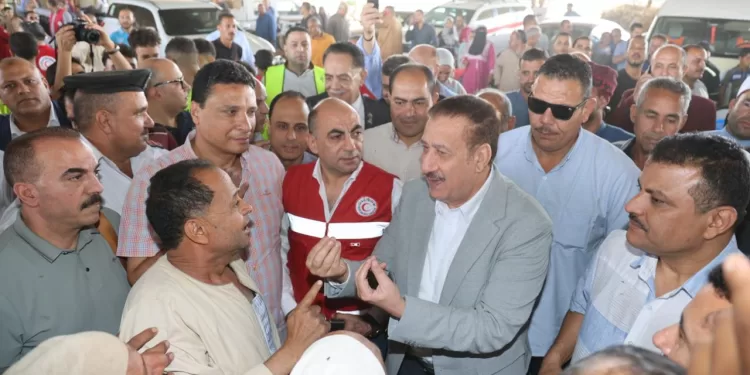 محافظ المنوفية يوجه قوافل طبية وغذائية عاجلة لدعم أهالي «دلهمو» المتضررين من فيضان النيل 1 - جريدة الجمهورية الداخلية تَدُك أوكار الجريمة بالرصاص في 3 محافظات.. مصرع 4 بلطجية وضبط مخدرات بـ195 مليون وترسانة «آلي وجرينوف»