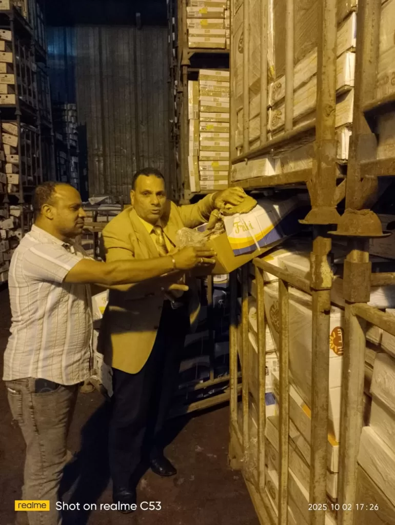 الإسكندرية: النيابة العامة تأمر بالتحفظ على 53 طن لحوم فاسدة تمهيدًا لإعدامها 2 - جريدة الجمهورية WhatsApp Image 2025 10 04 at 2.38.10 PM 1 - جريدة الجمهورية