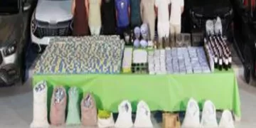 ضبط تشكيل عصابي لاستخراج مخدر «الآيس» من عقار طبي سقطوا بشحنة بـ66 مليون في المنوفية.. بينهم 3 أجانب