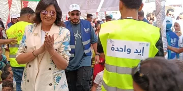 التحالف الوطني يطلق القافلة السابعة من قوافل «إيد واحدة» في قرية برنشت بالجيزة