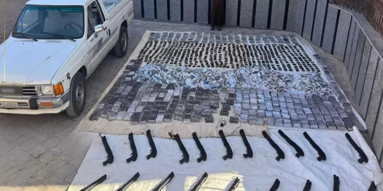 مصرع 4 عناصر إجرامية بعد معركة بالرصاص داخل وكر ببني سويف.. سقطوا بـ«حشيش وشابو» وترسانة سلاح بـ90 مليون جنيه