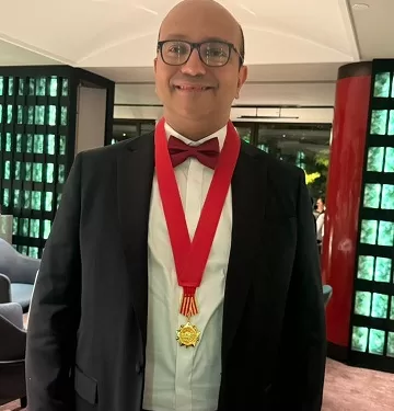 الصين تمنح د. إسماعيل سليم وسام الصداقة تقديرًا لإسهاماته في دعم التعاون القانوني الدولي