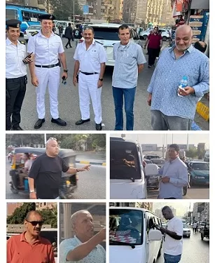 50 حملة ميدانية للسيطرة على النقل الجماعي وضبط المواقف العشوائية بالجيزة