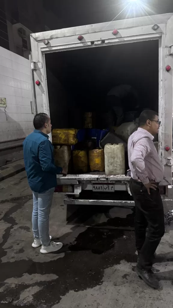 ضبط ألف لتر سولار مُدعَّم قبل بيعه في السوق السوداء بالمنوفية 2 - جريدة الجمهورية WhatsApp Image 2025 10 18 at 5.04.10 PM - جريدة الجمهورية