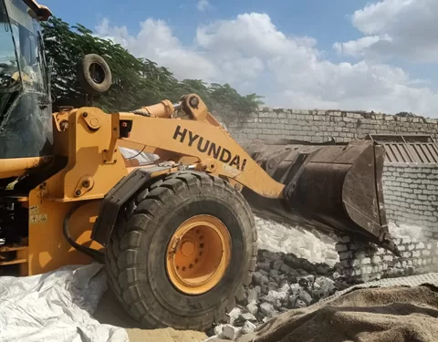 إزالة 218 حالة تعدٍ على أملاك الدولة والأراضي الزراعية بالشرقية