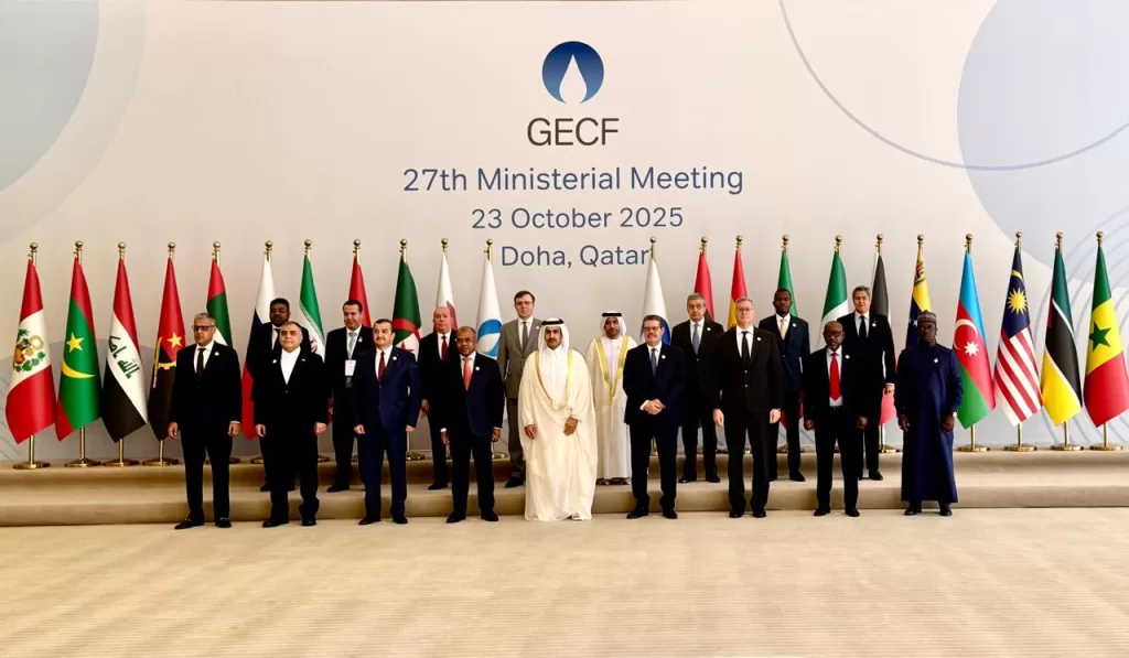 الوزير أمام «GECF»: قطاع الغاز المصري يعود إلى الارتفاع.. ويسجل أول زيادة إنتاج في ثلاث سنوات 3 - جريدة الجمهورية WhatsApp Image 2025 10 23 at 15.31.55 69e5d467 - جريدة الجمهورية