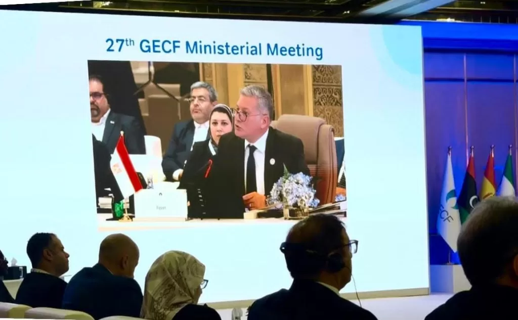 الوزير أمام «GECF»: قطاع الغاز المصري يعود إلى الارتفاع.. ويسجل أول زيادة إنتاج في ثلاث سنوات 2 - جريدة الجمهورية WhatsApp Image 2025 10 23 at 15.31.57 1a418c38 - جريدة الجمهورية