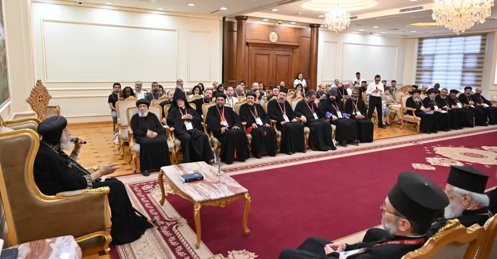 البابا تواضروس يلتقي وفود العائلتين الأرثوذكسيتين في «لوجوس» 3 - جريدة الجمهورية WhatsApp Image 2025 10 27 at 10.45.56 PM - جريدة الجمهورية