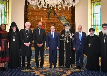 البابا تواضروس استقبال الرئيس السيسي لوفد مجلس الكنائس العالمي تكريم كبير من الدولة