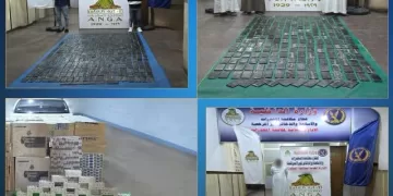 بعد معركة برصاص الآلي مع تجار «سموم الموت».. مصرع هارب من المؤبد بأسيوط وضبط شركائه بنصف طن مخدرات بـ100 مليون جنيه و65 بندقية