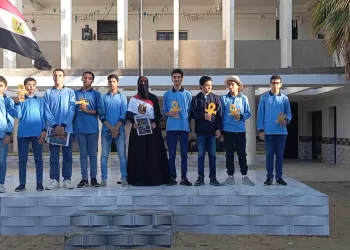 مدرسة جمال عبد الناصر الثانوية بالسويس تحتفل بافتتاح المتحف المصرى 4 - جريدة الجمهورية مدرسة جمال عبد الناصر الثانوية بالسويس تحتفل بافتتاح المتحف المصرى