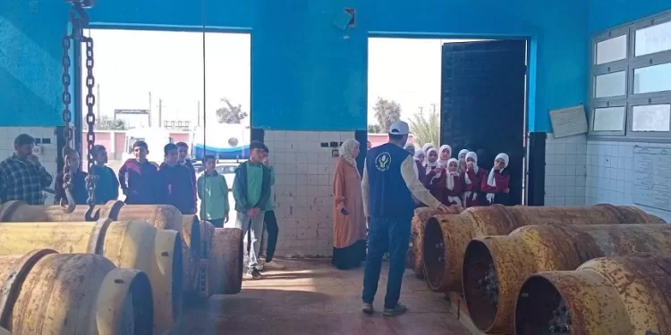 زيارات ميدانية لطلاب المدارس بمحطات مياه الشرقية لنشر ثقافة ترشيد الاستهلاك 1 - جريدة الجمهورية زيارات ميدانية لطلاب المدارس بمحطات مياه الشرقية لنشر ثقافة ترشيد الاستهلاك