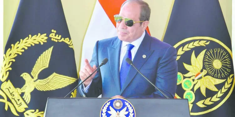 الرئيس السيسى فى أكاديمية الشرطة: لن يستطيع أحد أن يضرنا وأنتم على قلب رجل واحد