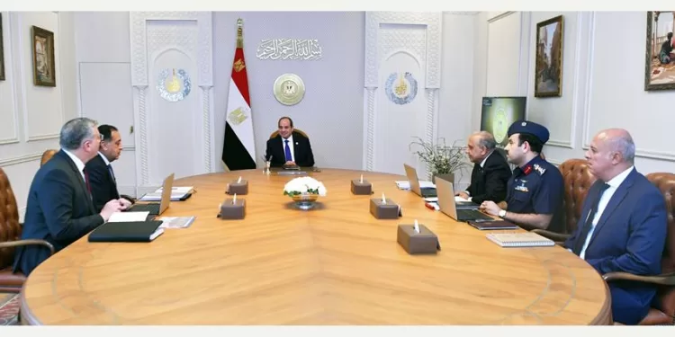 الرئيس عبد الفتاح السيسي يتابع سير العمل المشترك بين وزارتي الكهرباء والبترول وجهاز «مستقبل مصر»