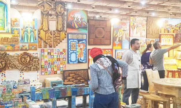 "تراثنا" نافذة تسويقية لصغار الحرفيين 1 - جريدة الجمهورية “تراثنا” نافذة تسويقية لصغار الحرفيين