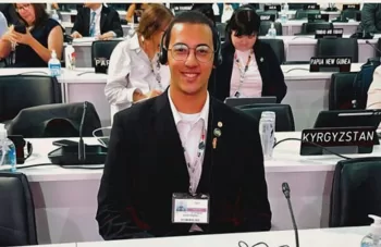 رئيس اتحاد طلاب جامعة القاهرة يشارك في مؤتمر الأمم المتحدة للتغير المناخي COP30 بمدينة بيليم البرازيلية 3 - جريدة الجمهورية رئيس اتحاد طلاب جامعة القاهرة يشارك في مؤتمر الأمم المتحدة للتغير المناخي COP30 بمدينة بيليم البرازيلية