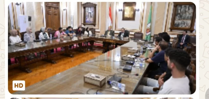 رئيس جامعة القاهرة يلتقي طلاب كلية التجارة ويصدر قرارات فورية لحل مشكلاتهم 2 - جريدة الجمهورية 1 29 - جريدة الجمهورية