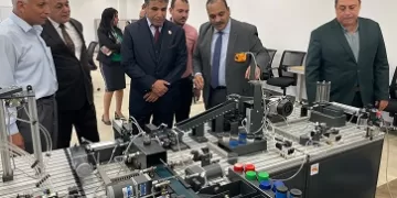  رئيس جامعة «بنها الأهلية» يستقبل وفد جامعة العرب للعلوم الطبية والتكنولوجيا الليبية