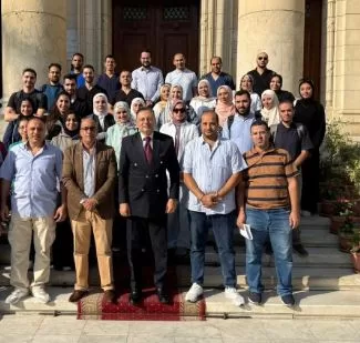 انطلاق قافلة جامعة القاهرة التنموية لقرية «أم خنان» بالحوامدية 2 - جريدة الجمهورية 1 99 - جريدة الجمهورية