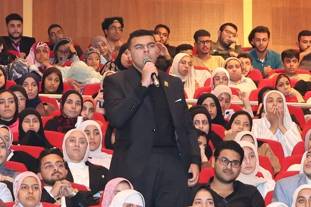 وزيرا التعليم العالي والأوقاف يشاركان في ندوة « صحح مفاهيمك » بجامعة حلوان 7 - جريدة الجمهورية 10 18 - جريدة الجمهورية