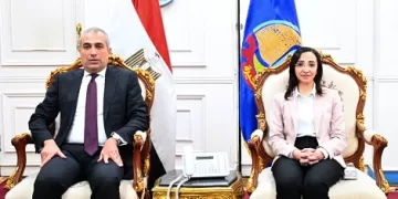 محافظ البحيرة تستقبل الرئيس التنفيذي للبنك الزراعي المصري 