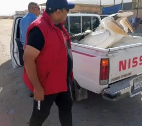 استمرار الحملات البيئية بطريق السخنة لحماية الحياة البرية والبحرية 2 - جريدة الجمهورية استمرار الحملات البيئية بطريق السخنة لحماية الحياة البرية والبحرية