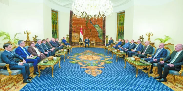 مصر تواصل جهودها لتنفيذ وقف إطلاق النار فى غزة