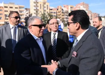 «صبحي» و«جلال» يزوران مشروع المدرسة اليابانية بمركز التنمية الشبابية 2 - جريدة الجمهورية «صبحي» و«جلال» يزوران مشروع المدرسة اليابانية بمركز التنمية الشبابية