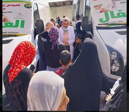 قافلة طبية علاجية تطلقها كلية طب قصر العيني إلى محافظة الإسماعيلية إحتفاءً بذكرى نصر أكتوبر