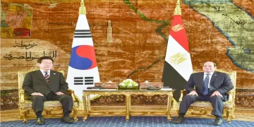 قمة «السيسى ــــ ميونج».. توافق على تعزيز العلاقات