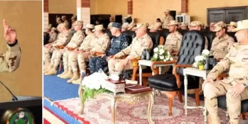 «وزير الدفاع» يشهد تنفيذ المرحلة الرئيسية للرماية الصاروخية لقوات الدفاع الجوى