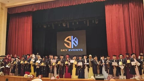 حفل تخرج «كلية بنات عين شمس» في مجمع الفنون بجامعة حلوان 5 - جريدة الجمهورية 4 18 - جريدة الجمهورية