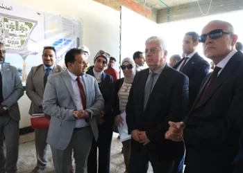 وزير التعليم العالي ومحافظ الأقصر ورئيس الجامعة يتفقدون مشروعات تطوير جامعة الأقصر بتكلفة تصل إلى 2.4 مليار جنيه