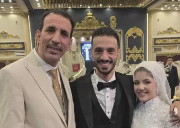 «جمال الموافي» يهنئ عائلتي «مفضل» و«المهيري» بزفاف نجليهما