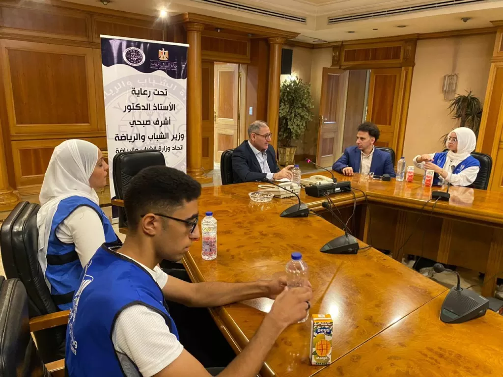 أحمد أيوب: الرئيس السيسي منح الشباب الثقة والمسؤولية ليكونوا شركاء في بناء الجمهورية الجديدة 2 - جريدة الجمهورية 574581152 1286899026812712 3743706444042882174 n - جريدة الجمهورية