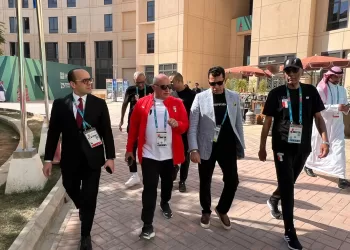 صبحي يزور بعثة مصر في دورة ألعاب التضامن الإسلامي بالرياض