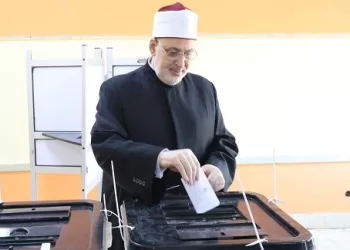 وكيل الأزهر خلال إدلائه بصوته: المواطن يعرف أهمية الانتخابات