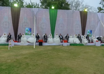 دعم زواج 21 عروسة ببني سويف برعاية مديرية التضامن الإجتماعى