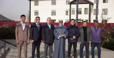 رئيس الجامعة المصرية للثقافة الإسلامية بكازاخستان يفتتح مدرسة إعدادية جديدة للبنات 1 - جريدة الجمهورية رئيس الجامعة المصرية للثقافة الإسلامية بكازاخستان يفتتح مدرسة إعدادية جديدة للبنات