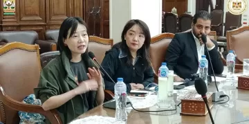 في إطار إستراتيجية جذب الإستثمارات.. وفد صيني يدرس إنشاء خطوط إنتاج جديدة بالتعاون مع هيئة القطن المصرية 5 - جريدة الجمهورية في إطار إستراتيجية جذب الإستثمارات.. وفد صيني يدرس إنشاء خطوط إنتاج جديدة بالتعاون مع هيئة القطن المصرية