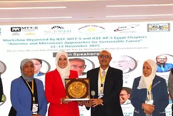 معهد بحوث الإلكترونيات يستضيف ورشة دولية حول الهوائيات والميكروويف نحو مستقبل مستدام