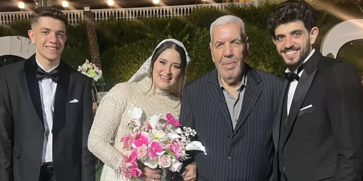 أسرة آل شحاتة تحتفل بزفاف المهندس نور الدين وائل على الآنسة إيمان