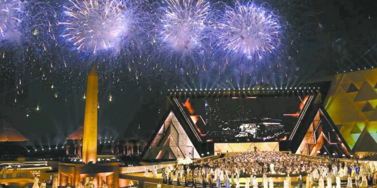 «افتتاح أسطورى» للمتحف المصرى الكبير 1 - جريدة الجمهورية «سارة عمرو» تحقق ذهبية العالم لسلاح الشيش