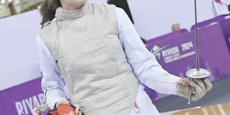 «سارة عمرو» تحقق ذهبية العالم لسلاح الشيش 1 - جريدة الجمهورية «سارة عمرو» تحقق ذهبية العالم لسلاح الشيش