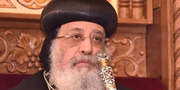 البابا تواضروس يُلقي عظته الأسبوعية من كنيسة العذراء والقديس مارجرجس بمدينة الأمل