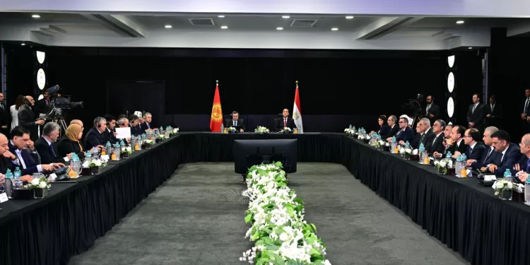 وزير الاقتصاد والتجارة القيرغيزي: نتطلع للتعاون مع الشركات المصرية