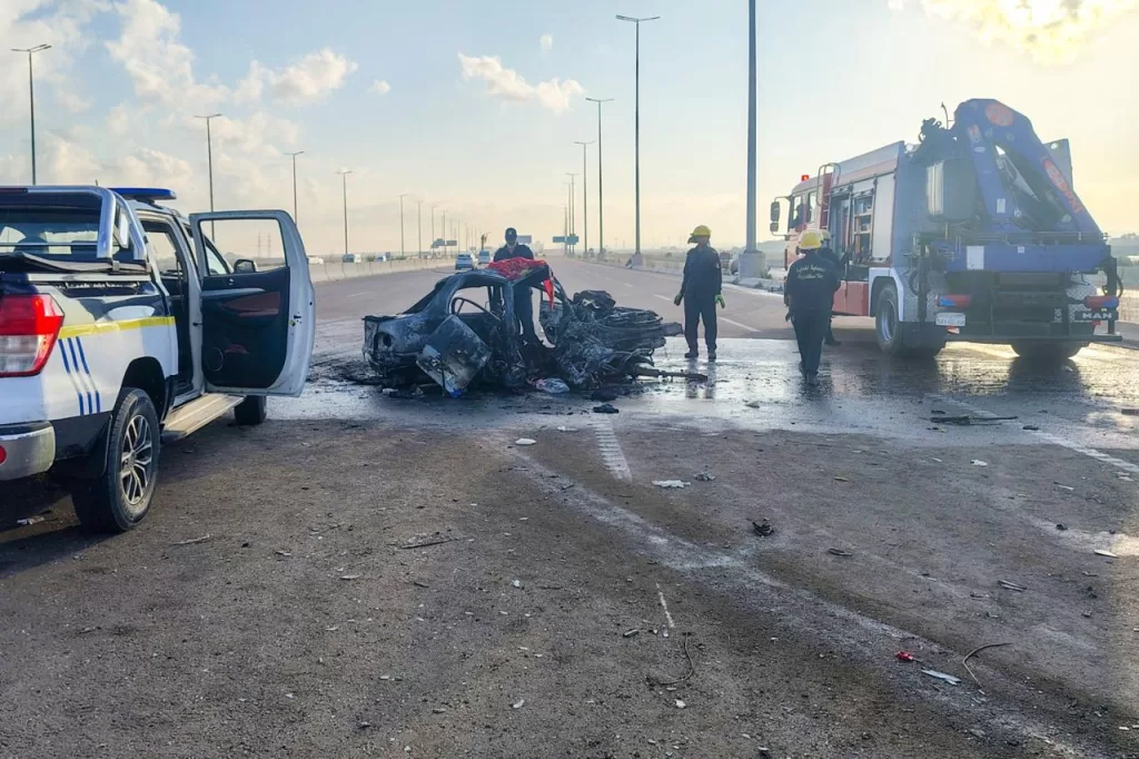 تفحم 3 وإصابة رابع: حريق مروع يلتهم سيارة ملاكي غرب الإسكندرية.. والطب الشرعي ينتدب لبيان الوفاة 3 - جريدة الجمهورية IMG 20251106 WA0070 - جريدة الجمهورية