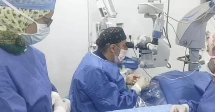 إنقاذ عين طفلة من إصابة قطعية معقدة في الدقهلية 1 - جريدة الجمهورية إنقاذ عين طفلة من إصابة قطعية معقدة في الدقهلية