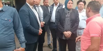 وقف التجريف وضبط منظومة النظافة بشبرا الخيمة